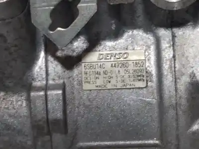 Second-hand car spare part air conditioning compressor for bmw 1 (e87) 116 d oem iam references 4472601852 6sbu14c 