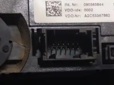 Peça sobressalente para automóvel em segunda mão comando de sofagem (chauffage / ar condicionado)  por bmw 1 (e87) 116 d referências oem iam 6411919926004 090565844 