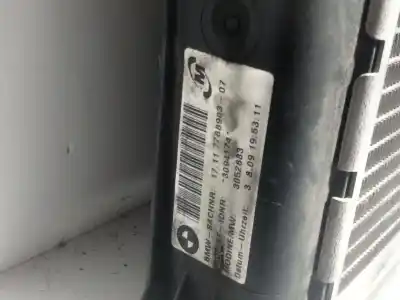 Peça sobressalente para automóvel em segunda mão radiador de água por bmw 1 (e87) 116 d referências oem iam 778890307 3094174 