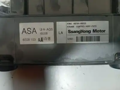 Pezzo di ricambio per auto di seconda mano controllo riscaldamento / aria condizionata per ssangyong kyron 2.0 xdi riferimenti oem iam   
