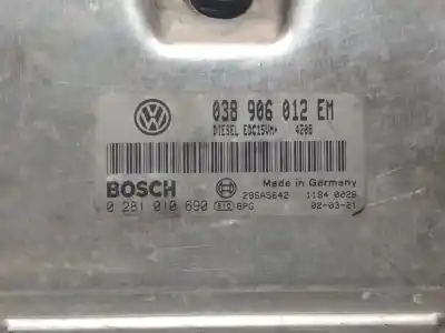 Автозапчасти б/у блок управления двигателем за seat ibiza iii (6l1) 1.9 sdi ссылки oem iam 038906012 0281010690 