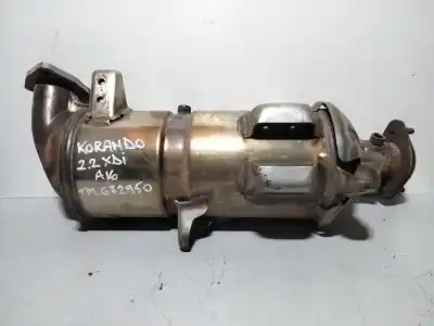 Second-hand car spare part catalytic converter for ssangyong korando (ck) 2.2 xdi oem iam references 2421134240