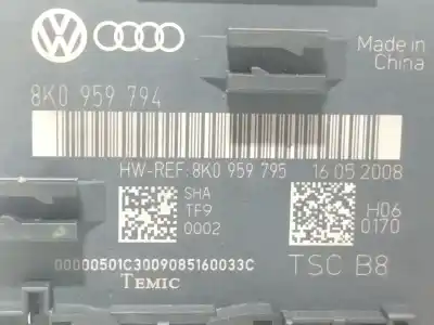 Pezzo di ricambio per auto di seconda mano modulo comfort per audi a4 b8 avant (8k5) 2.0 tdi riferimenti oem iam 8k0959794  