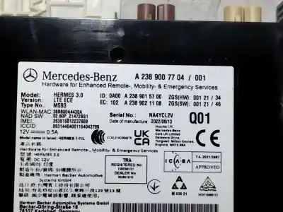 Автозапчастина б/у електронний модуль для mercedes-benz glc (x253) 220 d 4-matic (253.915) посилання на oem iam a2389007704  