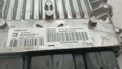 Автозапчастина б/у ебу контролер двигуна для peugeot 407 (6d_) 2.0 hdi 135 (6drhrh, 6drhre, 6drhrg, 6drhrj) посилання на oem iam 5ws40261bt hw9655534080 sw9660780780