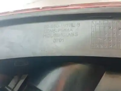 Second-hand car spare part left tailgate light for peugeot 407 (6d_) 2.0 hdi 135 (6drhrh, 6drhre, 6drhrg, 6drhrj) oem iam references 0855019371b  