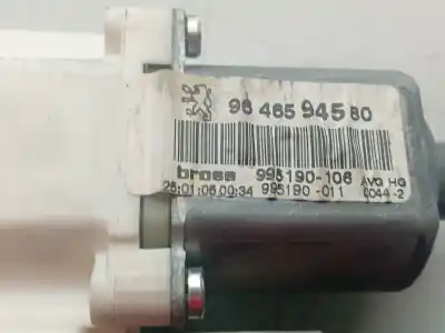 Second-hand car spare part driver left window regulator for peugeot 407 (6d_) 2.0 hdi 135 (6drhrh, 6drhre, 6drhrg, 6drhrj) oem iam references 9649594580  0130822200