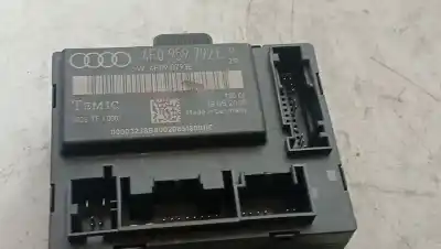 Peça sobressalente para automóvel em segunda mão módulo electrónico do fecho central por audi a6 c6 (4f2) 2.0 tdi referências oem iam 4f0959792e 000003238b8002085180011c 4f0910793e
