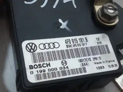 Peça sobressalente para automóvel em segunda mão módulo eletrônico por audi a6 c6 (4f2) 2.0 tdi referências oem iam 4f0915181b 4f0910181f 0199000034