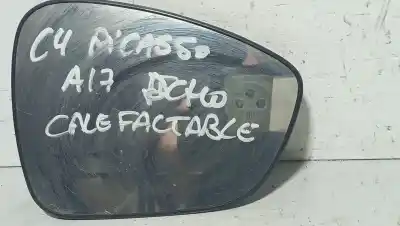 İkinci el araba yedek parçası sag ayna cam için citroen c4 picasso i monospace (ud_) 2.0 hdi 138 oem iam referansları 51967k01  