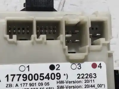 Peça sobressalente para automóvel em segunda mão módulo de confort / bsi /bcm por mercedes-benz eqa eqa 250 referências oem iam a1779005409 a1779010905 a2c7577431400