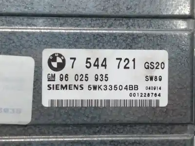 Peça sobressalente para automóvel em segunda mão unidade de controle automática da caixa de câmbio por bmw x5 (e53) 3.0 i referências oem iam 7544721 96025935 5wk33504bb