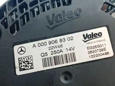 Recambio de automóvil de segunda mano de alternador para mercedes-benz vito furgón (w447) 114 cdi (447.601, 447.603, 447.605) referencias oem iam a0009068302 2620729e eg25s011