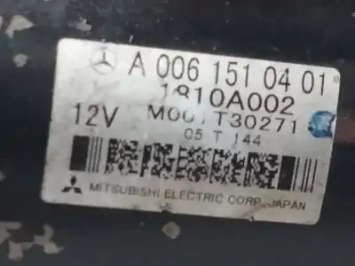 Second-hand car spare part starter motor for mitsubishi colt vi (z3_a, z2_a) 1.5 di-d (z39a) oem iam references a0061510401  1810a002