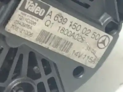 Автозапчасти б/у генератор за mitsubishi colt vi (z3_a, z2_a) 1.5 di-d (z39a) ссылки oem iam a6391500250  