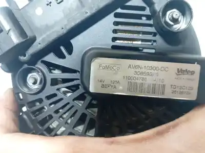 Second-hand car spare part alternator for ford fiesta vi (cb1, ccn) 1.4 tdci oem iam references av6n10300dc tg12c122 30659389