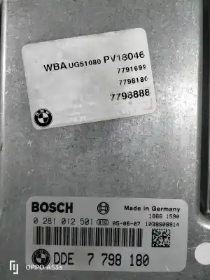 Second-hand car spare part ecu engine control for bmw 1 (e87) 120 d oem iam references 0281012501 7798888 779818