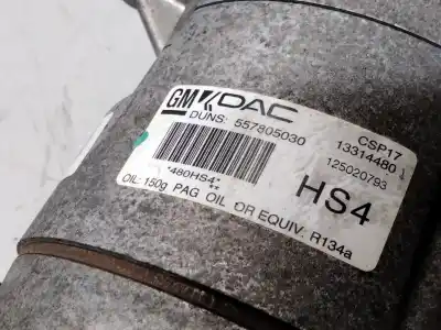 Автозапчастина б/у компресор кондиционера для chevrolet orlando (j309) 2.0 d посилання на oem iam 557805030 125020793 13314480