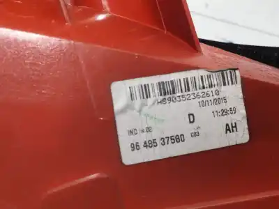 Автозапчасти б/у правый задний фонарь за peugeot 407 coupé (6c_) 2.2 16v ссылки oem iam 9648537580  