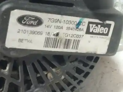 Автозапчастина б/у генератор для ford fiesta (cb1) 1.6 16v ti-vct cat посилання на oem iam tg12c037  7g9n10300c