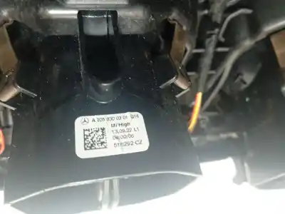 Автозапчастина б/у центральна консоль для mercedes-benz glc (x253) 220 d 4-matic (253.915) посилання на oem iam a2536803003  a2056803012