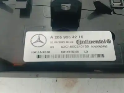 Автозапчасти б/у отопление / кондиционирование воздуха за mercedes-benz glc (x253) 220 d 4-matic (253.915) ссылки oem iam a2059054215  a2c1600240100