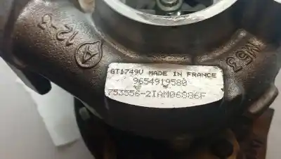 Gebrauchtes Autoersatzteil turbolader zum peugeot 407 (6d_) 2.0 hdi 135 (6drhrh, 6drhre, 6drhrg, 6drhrj) oem-iam-referenzen 9654919580 gt1749v 7535562iam06886f