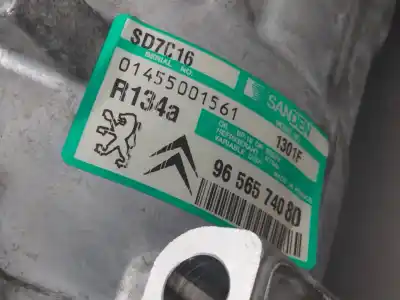 Second-hand car spare part air conditioning compressor for peugeot 407 (6d_) 2.0 hdi 135 (6drhrh, 6drhre, 6drhrg, 6drhrj) oem iam references 01455001561 sd7c16 9656574080