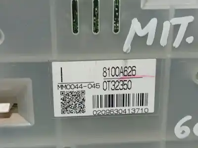 Автозапчастина б/у панель інструментів для mitsubishi montero iv (v8_w, v9_w) 3.2 di-d (v88w, v98w) посилання на oem iam 8100a626 029630413710 mm0044045