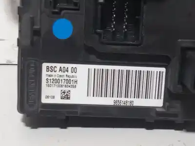 Second-hand car spare part fuse box unit for citroen c6 business oem iam references bsca0400  9656148180