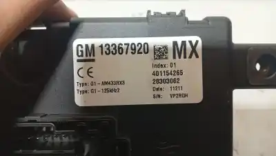 Second-hand car spare part fuse box unit for opel corsa d (s07) 1.3 cdti (l08, l68) oem iam references 13367920 28303062 401154265