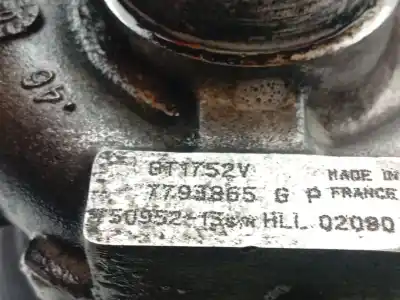 Pezzo di ricambio per auto di seconda mano turbocompressore per bmw 1 (e87) 120 d riferimenti oem iam 7793865 75095213 gt1752v
