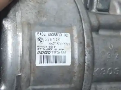 Peça sobressalente para automóvel em segunda mão compressor de ar condicionado a/a a/c por bmw 1 (e87) 120 d referências oem iam 6452693561302 4471809591 5se12c