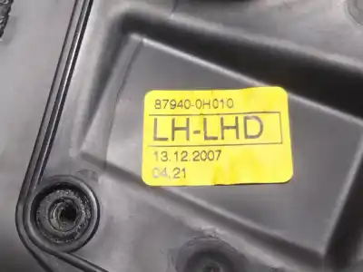 Peça sobressalente para automóvel em segunda mão espelho retrovisor esquerdo por citroen c1 (pm_, pn_) 1.0 referências oem iam 879400h010 e8013775 2101012