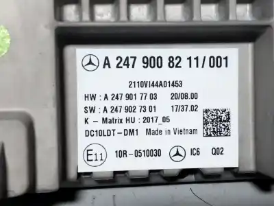 Second-hand car spare part multifunction display for mercedes-benz eqa eqa 250 oem iam references a2479008211 a2479027301 a2479017703