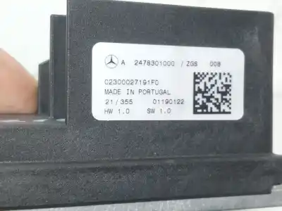 Peça sobressalente para automóvel em segunda mão condensador / radiador de sofagem / ar condicionado por mercedes-benz eqa eqa 250 referências oem iam a2479301000  c2300027191f0