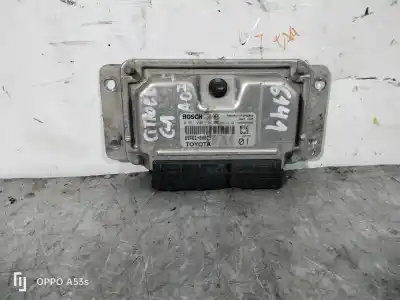 Peça sobressalente para automóvel em segunda mão centralina de motor uce por citroen c1 (pm_, pn_) 1.0 referências oem iam 0261208704