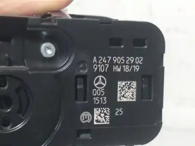 Second-hand car spare part headlights switch for mercedes-benz eqa eqa 250 oem iam references a2479052902  