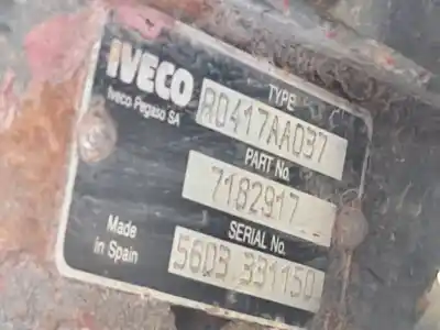 Pièce détachée automobile d'occasion essieu arrière pour iveco daily caja abierta cabina simple 35 c... batalla 3000 références oem iam 7170306 r0417aa037 7182917
