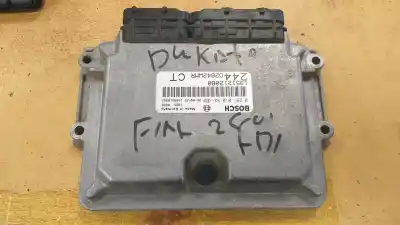 Second-hand car spare part ecu engine control for fiat ducato combi 15 (desde 03.02) 814043s oem iam references 0281010931