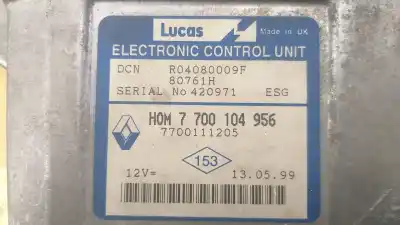 Second-hand car spare part ecu engine control for renault clio ii fase i (b/cb0) f8q630 oem iam references r04080009f  