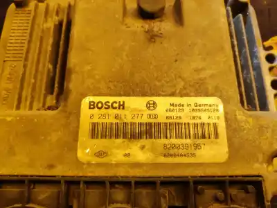 Pièce détachée automobile d'occasion calculateur moteur ecu pour renault mascott caja/chasis 110 106cv 2798cc références oem iam 0281011277  