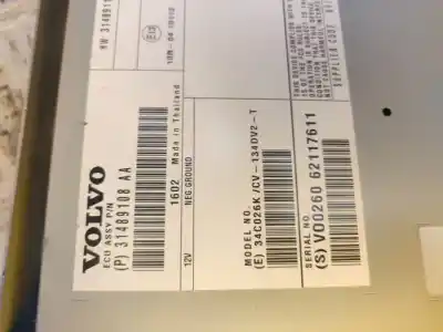 Peça sobressalente para automóvel em segunda mão módulo eletrônico por volvo v40 kinetic 177 cv / 130 kw referências oem iam 31489108aa  