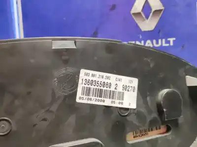 Pièce détachée automobile d'occasion compteur de vitesse tableau de bord pour fiat ducato ii camión f1e0461c références oem iam 1360355080  