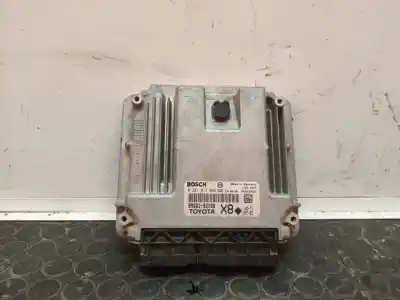 Peça sobressalente para automóvel em segunda mão centralina de motor uce por toyota auris active referências oem iam 0281017039