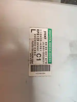 Peça sobressalente para automóvel em segunda mão módulo eletrônico por toyota auris active referências oem iam 89650-02550