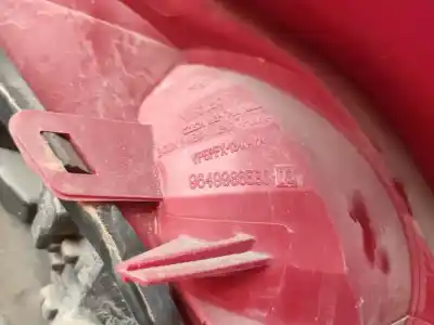 Second-hand car spare part right tailgate light for peugeot 207 urban oem iam references 9649986580-03