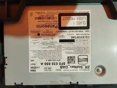 Автозапчасти б/у аудиосистема / радио cd за seat leon st (5f8) 2.0 tdi ссылки oem iam 5f0035858a  