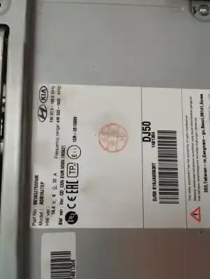 Second-hand car spare part multifunction display for kia ceed gt line oem iam references 96160j7500wk  