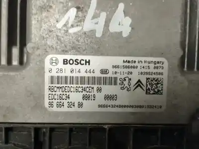 Pezzo di ricambio per auto di seconda mano centralina motore per citroen nemo x riferimenti oem iam 0281014444